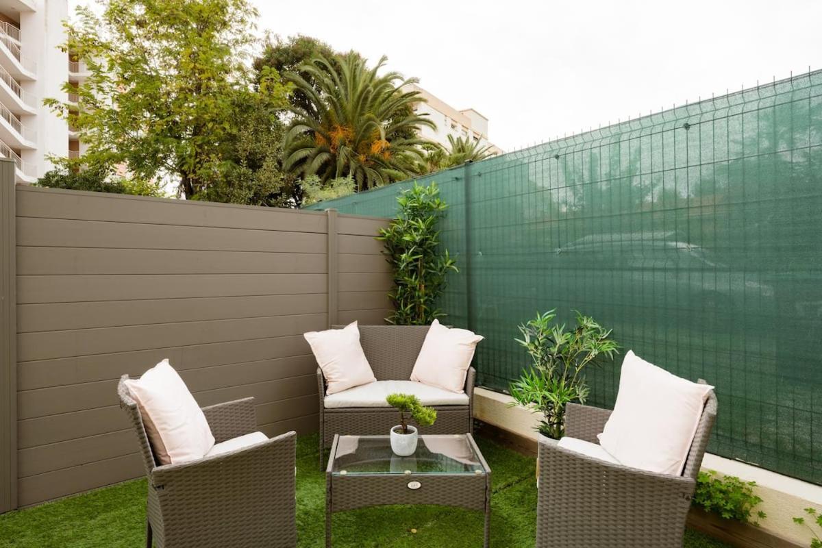 Stylish New 1 Bedroom Apartment In Juan Les Pins Antibes Luaran gambar